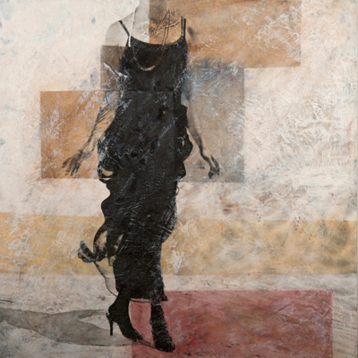 Photo Encaustic Figurative art